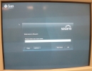 Solaris 10 login screen